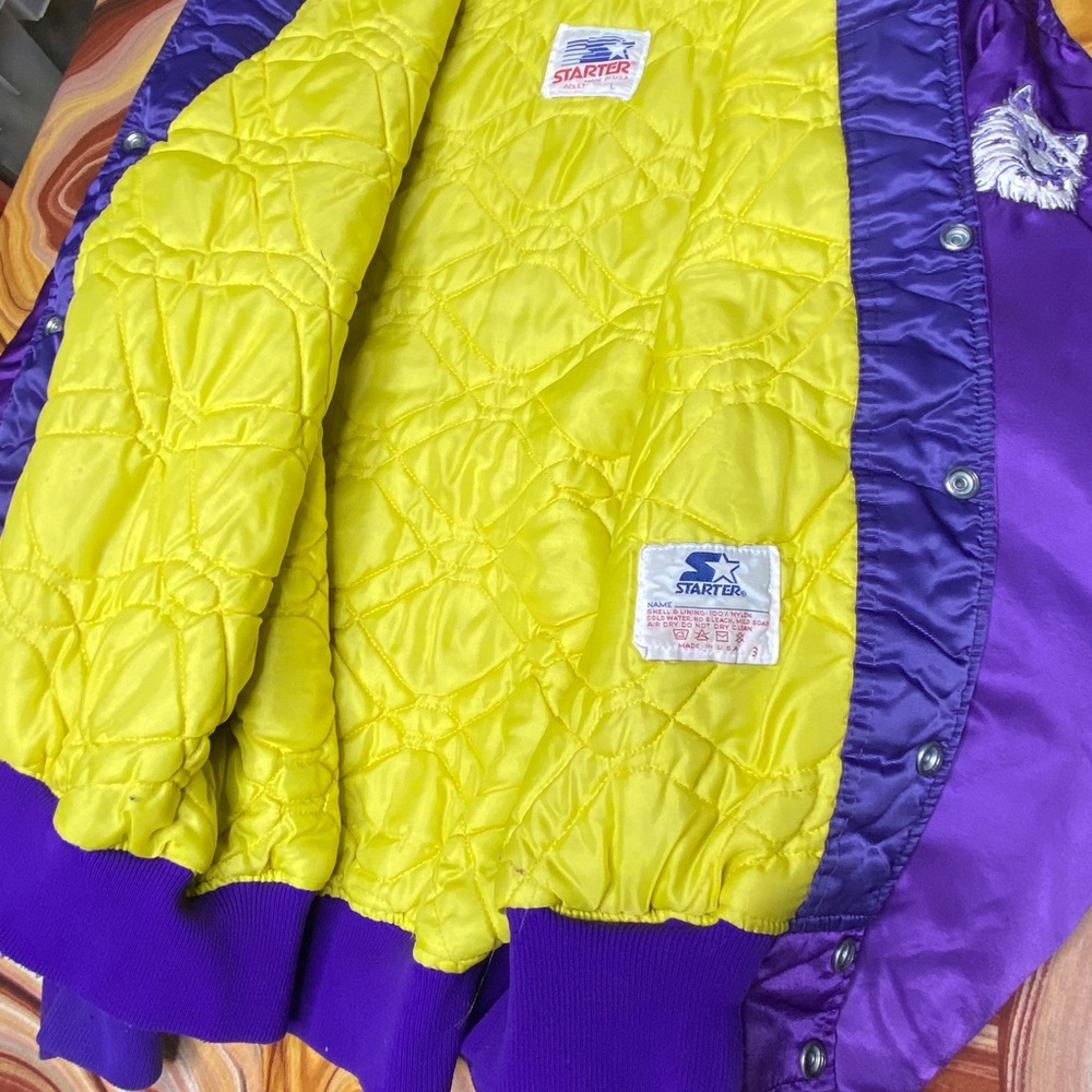Vintage Washington Huskies Starter Jacket Large UW - Picture 8 of 10